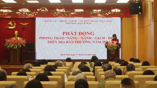 Phường Bạch Mai: Nhân dân đón Tết vui tươi, an toàn trong khí thế mới