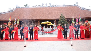 Việt Hưng khánh thành công trình tu bổ, tôn tạo di tích đình Tình Quang mừng Đảng, mừng Xuân Bính Ngọ 2026