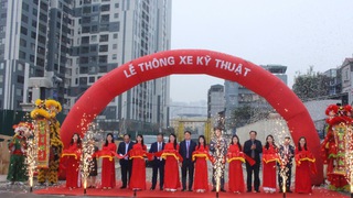 Phường Vĩnh Tuy thông xe kỹ thuật công trình kết nối đường qua Công ty xe bus với dự án 423 Minh Khai