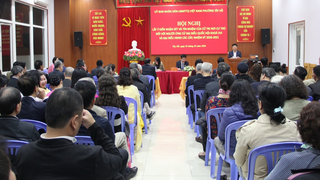 Cử tri nơi cư trú tín nhiệm giới thiệu đồng chí Bùi Huyền Mai ứng cử đại biểu HĐND thành phố Hà Nội