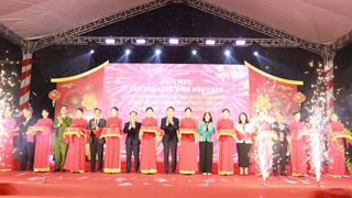 Phường Hoàng Mai khai mạc Chợ hoa Xuân Bính Ngọ 2026