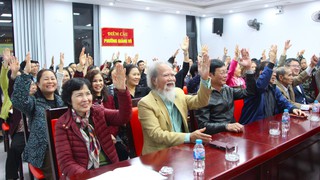 100% cử tri nơi cư trú nhất trí giới thiệu đồng chí Vũ Đại Thắng ứng cử đại biểu HĐND Thành phố