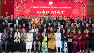 MTTQ Việt Nam Thành phố gặp mặt mừng khối đại đoàn kết dân tộc Xuân Bính Ngọ