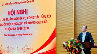 Phường Đống Đa tập huấn nghiệp vụ công tác bầu cử
