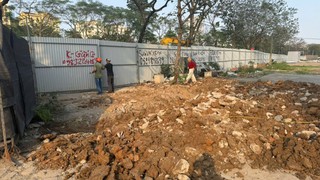 Phường Đại Mỗ kiên quyết xử lý vi phạm đất đai khu vực Đằng Xung - Dộc Khoai