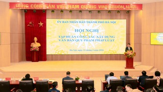 Hà Nội tập huấn công tác xây dựng văn bản quy phạm pháp luật