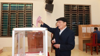 Hà Nội có 2.669 khu vực bỏ phiếu đạt tỷ lệ 100% cử tri đi bầu