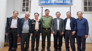 Lãnh đạo Công an Thành phố gặp mặt các hội viên Câu lạc bộ Thăng Long
