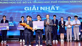 Hà Nội dẫn đầu với 11 dự án đoạt giải Cuộc thi nghiên cứu khoa học, kỹ thuật cấp quốc gia