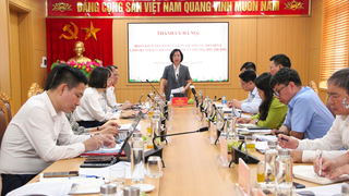 Đoàn kiểm tra số 09 của Ban Thường vụ Thành ủy Hà Nội làm việc với các phường Phú Thượng, Tây Hồ