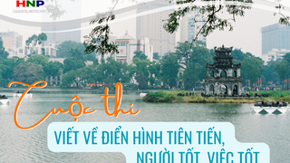 Cuộc thi viết về điển hình tiên tiến, người tốt, việc tốt năm 2026