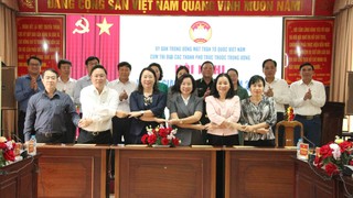 Ký kết giao ước thi đua Mặt trận các thành phố trực thuộc Trung ương năm 2026
