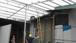 Phường Hoàng Liệt cưỡng chế tháo dỡ công trình vi phạm tại đường Tựu Liệt