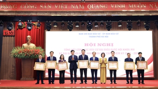 Tổng kết công tác bầu cử đại biểu Quốc hội khóa XVI và đại biểu HĐND các cấp