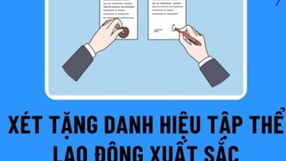 Tặng danh hiệu 
