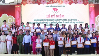 Phường Cửa Nam kỷ niệm 80 năm Ngày truyền thống ngành Thể dục thể thao Việt Nam