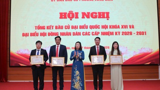 Phường Long Biên tổng kết công tác bầu cử, khẳng định tinh thần dân chủ, trách nhiệm của cử tri