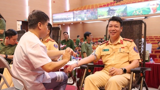 Công an thành phố Hà Nội phát động Hành trình “Giọt máu nghĩa tình” năm 2026