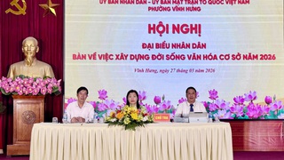 Phường Vĩnh Hưng: Phát huy dân chủ, trí tuệ Nhân dân trong xây dựng đời sống văn hóa ở cơ sở