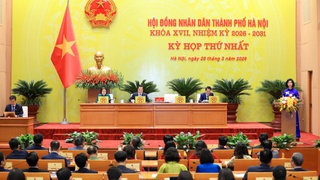 Khai mạc kỳ họp thứ nhất HĐND thành phố Hà Nội khóa XVII, nhiệm kỳ 2026-2031