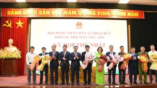 Đồng chí Nguyễn Thanh Bình được bầu giữ chức Chủ tịch HĐND xã Hoài Đức nhiệm kỳ 2026-2031