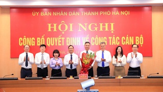 Trao quyết định bổ nhiệm Phó Chánh Văn phòng UBND thành phố Hà Nội