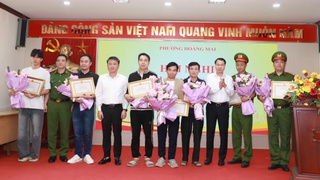 Khen thưởng thành tích suất sắc, đột xuất các cá nhân cứu người trong vụ cháy tại Lĩnh Nam