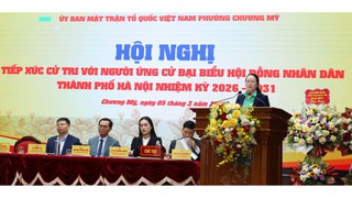Ứng cử viên đại biểu HĐND Thành phố tiếp xúc cử tri - Đơn vị bầu cử số 16