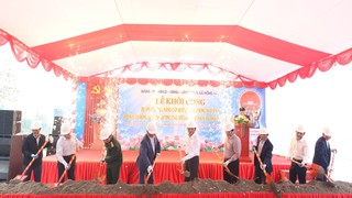 Xã Hồng Vân khởi công 3 công trình hạ tầng chào mừng ngày bầu cử