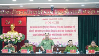 Khẩn trương giải quyết điểm nghẽn trật tự đô thị và ùn tắc giao thông