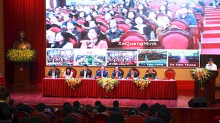 Các ứng cử viên đại biểu HĐND thành phố Hà Nội vận động bầu cử tại Đơn vị bầu cử số 30