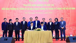 Hà Nội - TP Hồ Chí Minh: Trao đổi kinh nghiệm, hợp tác chia sẻ nguồn lực đóng góp vào sự nghiệp phát triển chung của đất nước