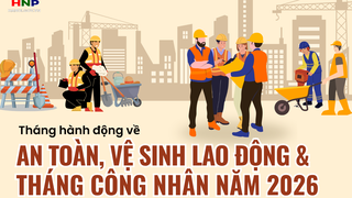 Tháng hành động về An toàn, vệ sinh lao động và Tháng Công nhân năm 2026