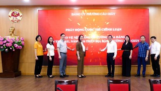 Cầu Giấy phát động Cuộc thi chính luận bảo vệ nền tảng tư tưởng của Đảng năm 2026