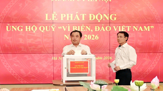Cơ quan Thành ủy Hà Nội ủng hộ Quỹ “Vì biển, đảo Việt Nam” năm 2026