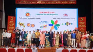 Hòa mình vào không gian Tết cổ truyền Bangladesh tại Hà Nội