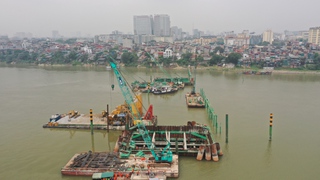 Toàn cảnh tiến độ cầu Trần Hưng Đạo: Quyết liệt tháo gỡ ‘điểm nghẽn’ mặt bằng, tăng tốc về đích 2027