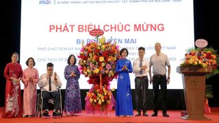 Hội Người khuyết tật Hà Nội: 20 năm đồng hành cùng sự nghiệp xây dựng Thủ đô