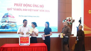 Phường Tây Tựu và xã Hưng Đạo phát động ủng hộ Quỹ “Vì biển, đảo Việt Nam” năm 2026