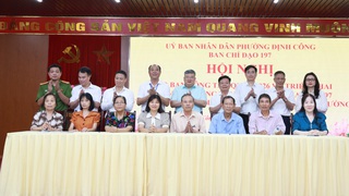 Phường Định Công: Tập trung giải quyết các điểm nghẽn, tạo dư địa phát triển