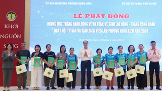 Phường Hoàn Kiếm phát động Tháng hành động về an toàn, vệ sinh lao động năm 2026