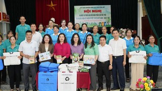 Ra mắt mô hình phân loại rác thải tại nguồn thôn Từ Thuận - xã Chuyên Mỹ