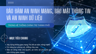 Hà Nội: Bảo đảm an ninh mạng, bảo mật thông tin và an ninh dữ liệu