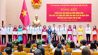 Hà Nội tổng kết Hội nghị đại biểu Nhân dân xây dựng đời sống văn hóa cơ sở năm 2026