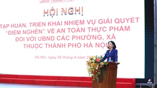 Hà Nội tập huấn, triển khai các nhiệm vụ giải quyết “điểm nghẽn” về an toàn thực phẩm