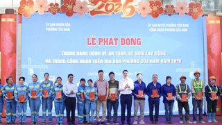 Phường Cửa Nam phát động Tháng hành động về an toàn, vệ sinh lao động và tháng công nhân năm 2026