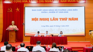 Đảng bộ phường Long Biên: Quyết liệt hành động, tạo đột phá thực hiện nhiệm vụ quý II/2026