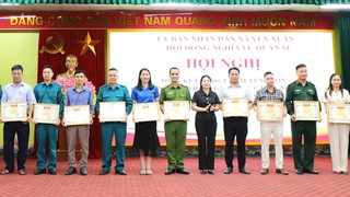 Xã Yên Xuân tổng kết công tác tuyển chọn, gọi công dân nhập ngũ năm 2026