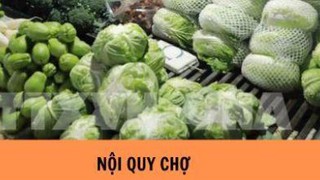 Ban hành Nội quy mẫu chợ