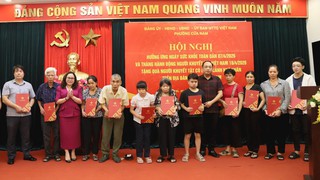 Phường Cửa Nam hưởng ứng Ngày Sức khỏe toàn dân